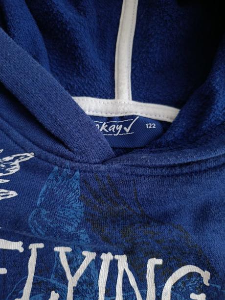 Mikina 122 + 2x tričko dlhý rukáv, okay,122