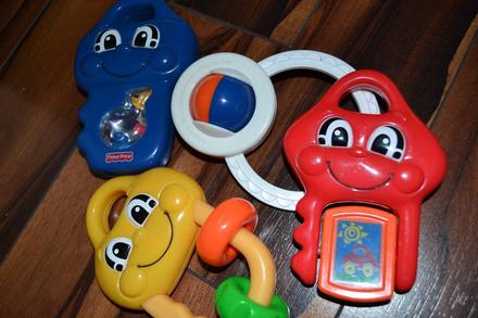 Kluciky fisher price,