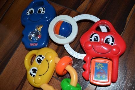 Kluciky fisher price, 