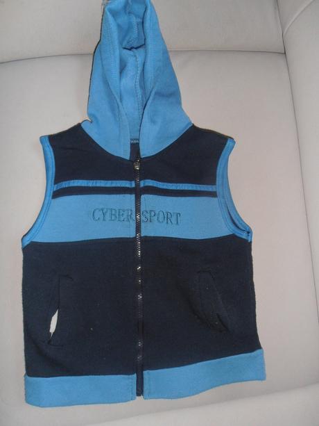 Chlapčenská vesta vek 4-5 rokov, 116