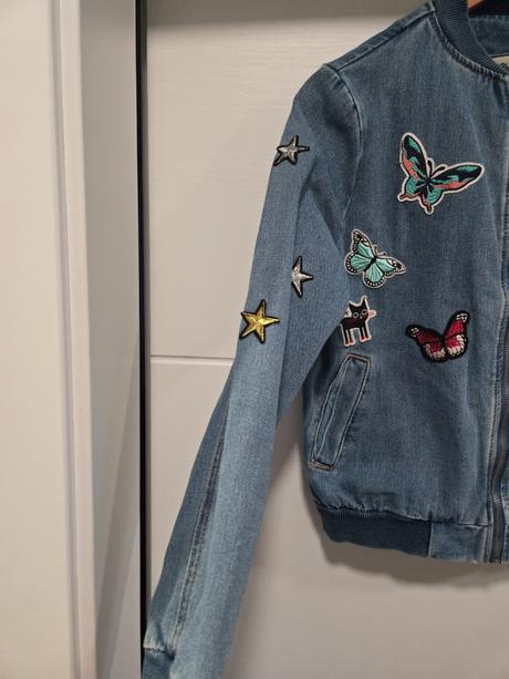 Riflova bunda, denim,s