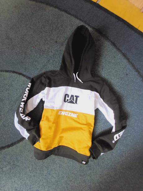 Caterpillar elastická mikina s kapucňou, m