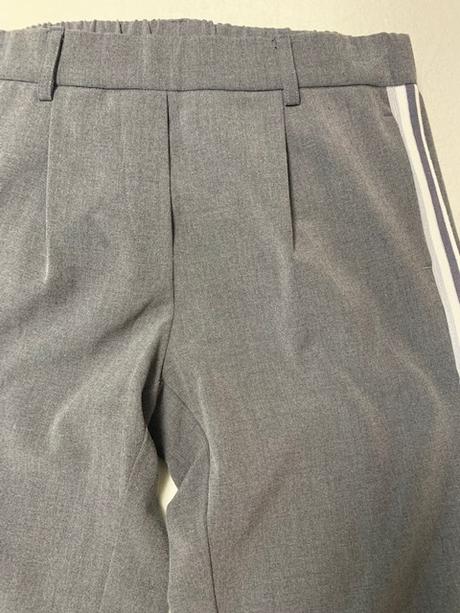 Pohodlné nohavice s lampasmi zn. magenta, m