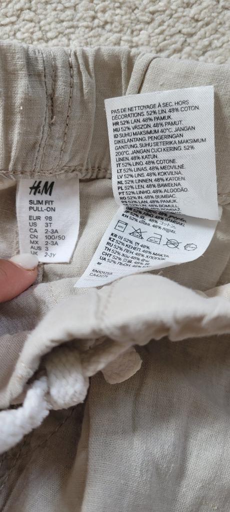 Lanove nohavie h&m 98, h&m,98