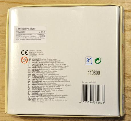 Drevená hračka 3 sliepočky na lúke, 