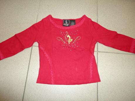 Tricko so zlatou  macickou baby phat, 92