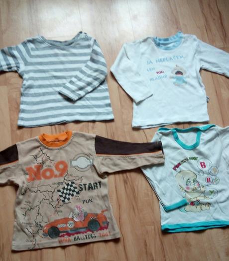 4x tričká - 92, 92