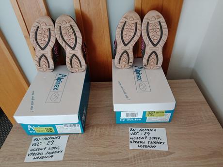 Dievčenské softshellove topánky zn.alpinex veľ.29, 29