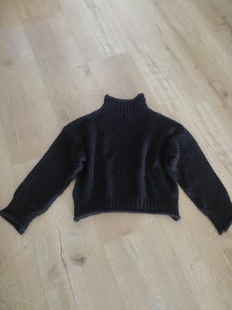 Crop sveter, s