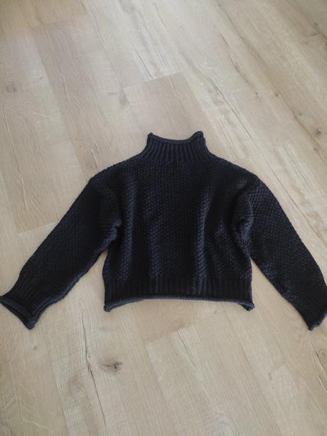 Crop sveter, s
