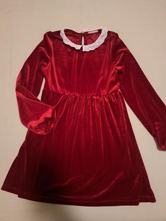 Zamatové šaty, sinsay,140