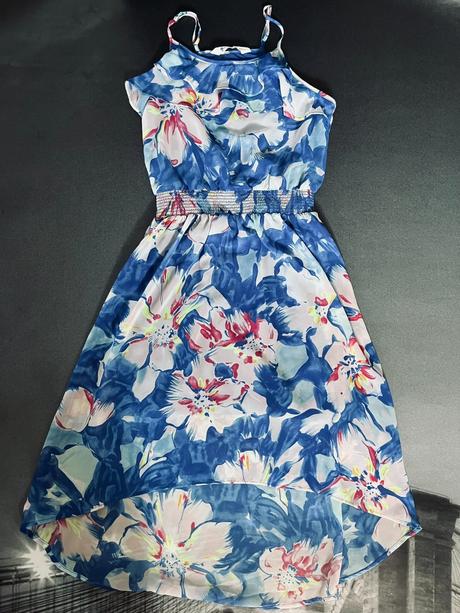 Asymetrické šaty, h&m,146