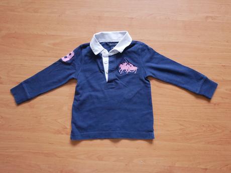Ralph lauren tričko s dlhým rukávom a golierikom, ralph lauren,92