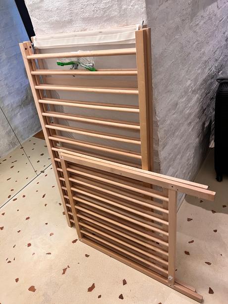 Drevena postielka ikea, šírka (cm): 60,dĺžka (cm): 120