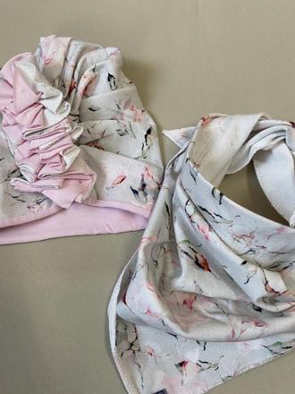 Komplet - čiapka a šatka, 80 / 86 / 92 / 98