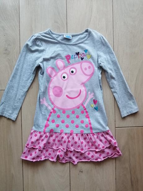 Šaty s prasiatkom peppa pig, george,110