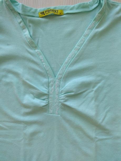 Bledomodre tričko, m