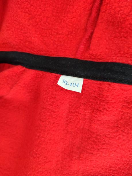 Pískacia predĺžená mikina v. 98/104, modelko,98