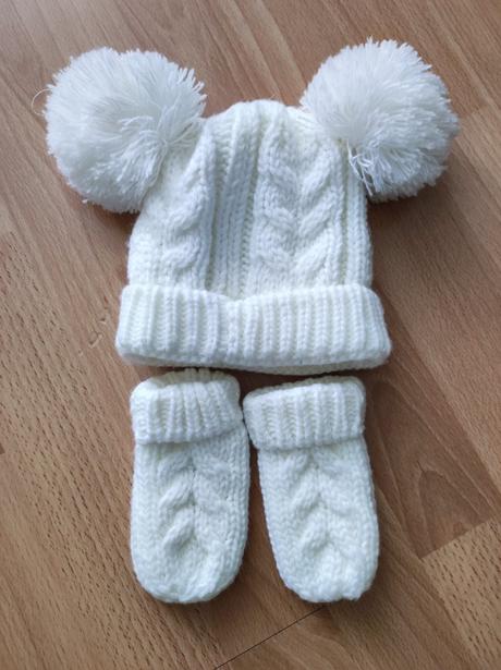 Zimná čiapka a rukavice, f&f,68