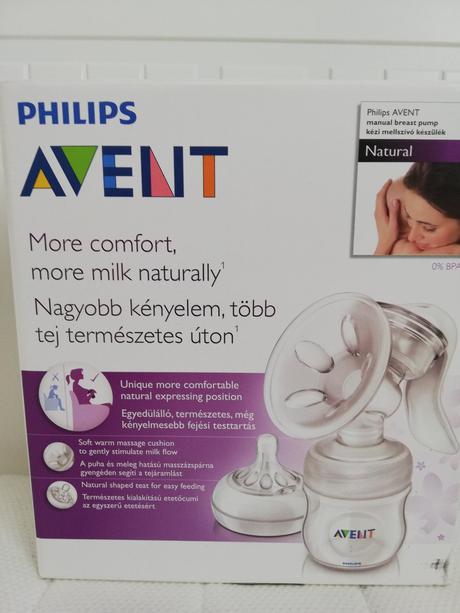 Ručná odsávačka mlieka avent philips, 