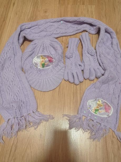 Suprava ciapka, sal a rukavice, disney,104