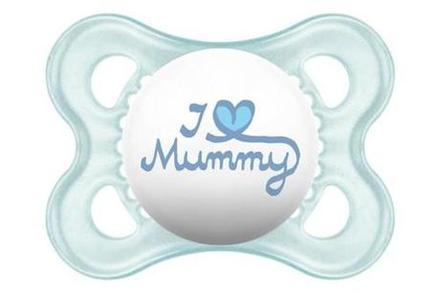 Mam silikónový cumlík love ortodontický 1ks, 2-6m0, lovi