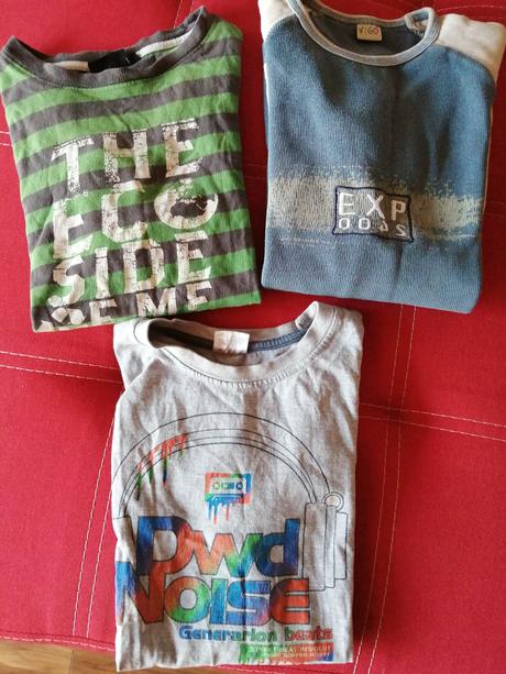 Tričko s dlhým rukávom, 140