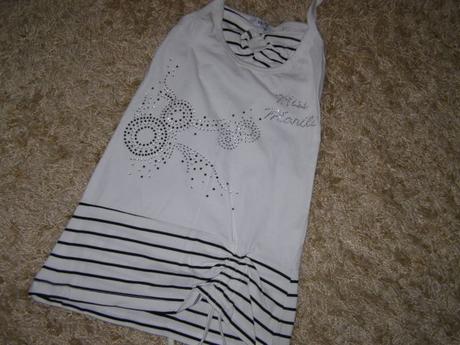 Divčenské šaty alebo predĺžené tričko, 116