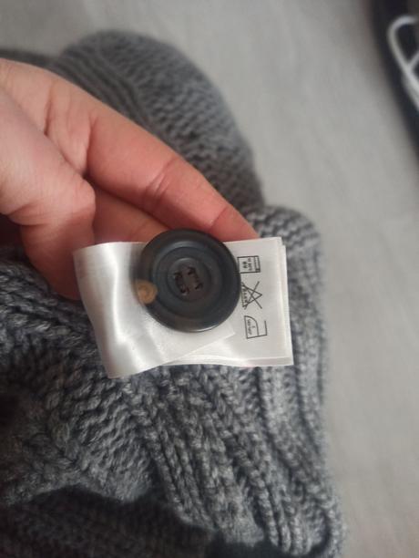 Dámsky nenosený dlhší sveter, h&m,38