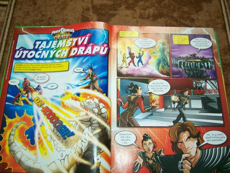 Časopis pover rangers,