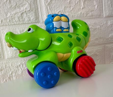 Fisher-price jazdiace zvieratko krokodíl 5e, 