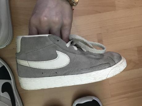 Nike šedé č.27 , nike,27