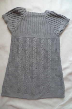 Pletená šedá vesta, amisu,s