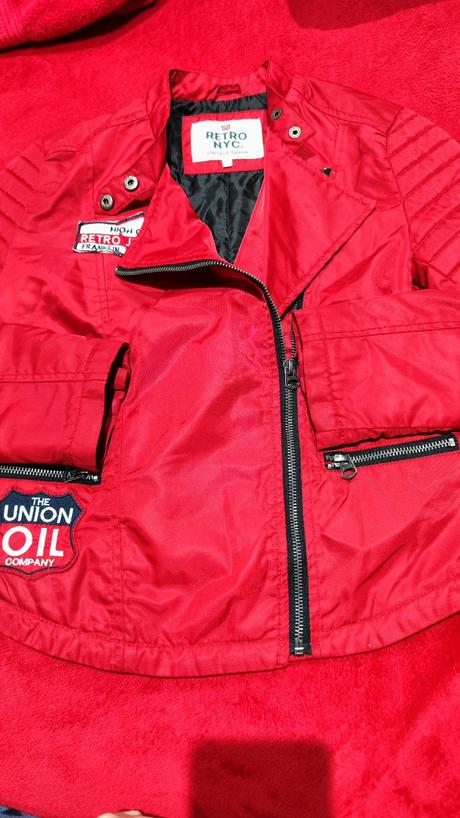 Biker bunda značky retro, xs