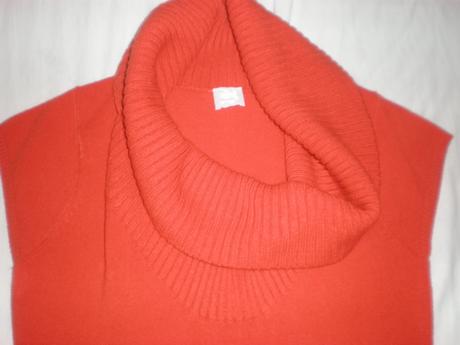 Oranžová vesta, camaieu,s