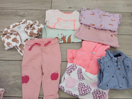 Veľký balík - dievča 74/80, 68–80