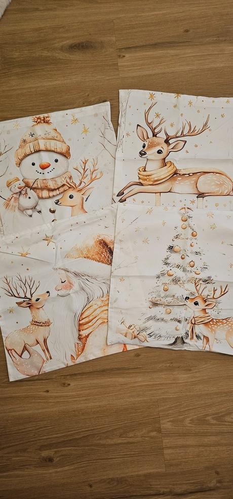 Vianočné obliečky 4ks, 