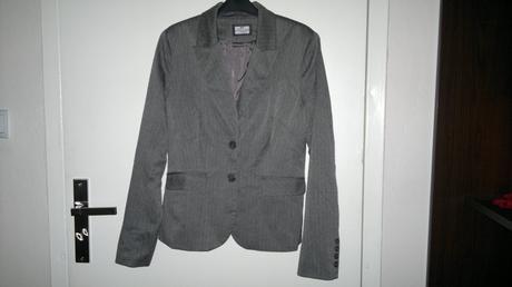 Sako s jemnými pásikmi, c&a,38