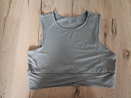 Crop top na cvičenie, h&m,xl