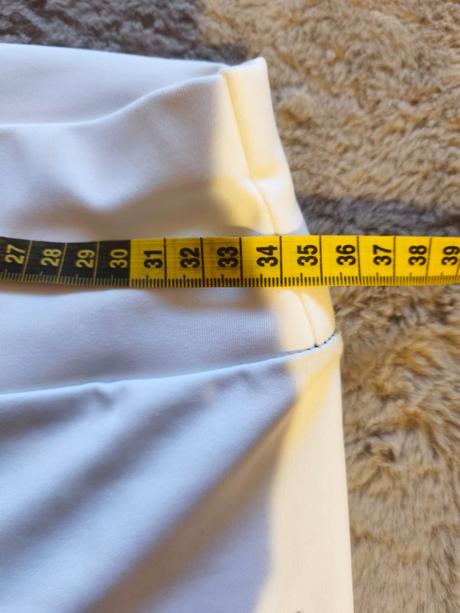 Biele športové leginy, m