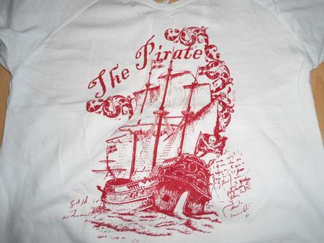 Biele tricko lodka, xs