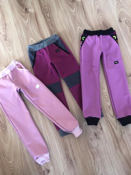 Softshellové nohavice, 62 - 140