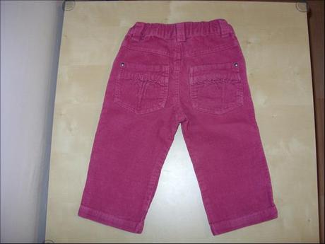 Manchestrové nohavice, reserved,80