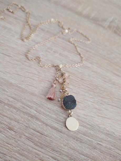 Zlatý náhrdelník, h&m