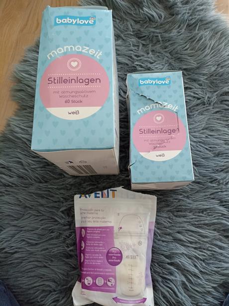Prsné vložky,avent sáčky na mlieko, 