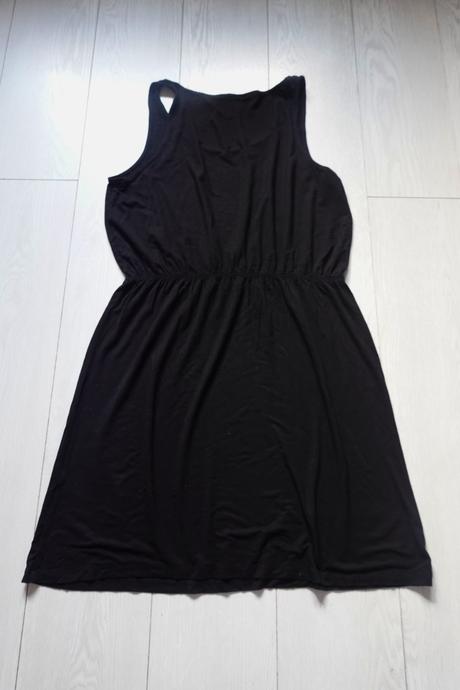 Pohodlné šaty h&m basic, h&m,l