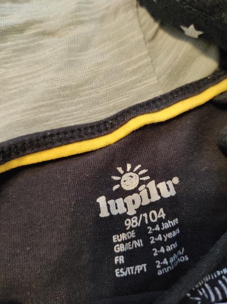 Balík natelníky 4x tričko 2x veľkosť 98, 86–98