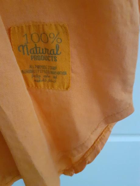 Letne pomarančove šaty, m