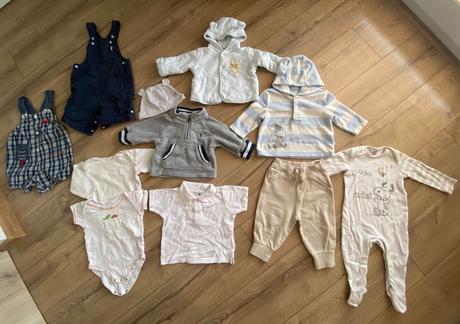 Balík oblečenia vel.80, 68–80