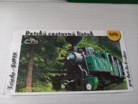 Detský cestovný lístok, 